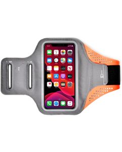 Mobigear Easy Fit Coque de Sport Brassard Brassard Téléphone en Neoprène - Small - Orange
