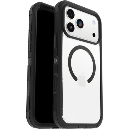 OtterBox Defender Pro XT Coque iPhone 17 Pro Max MagSafe Coque arrière Rigide Anti-Chocs - Noir