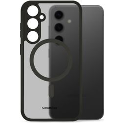 Mobilize Hybrid Samsung Galaxy S24 Plus MagSafe Plastique rigide Coque arrière Antichoc - Noir