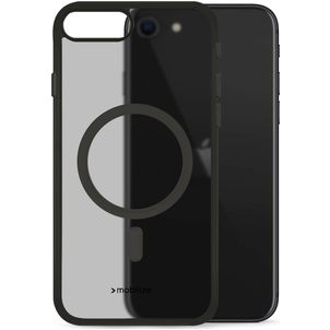 Mobilize Hybrid Pro Coque iPhone SE (2022) MagSafe Coque arrière Rigide Anti-Chocs - Noir