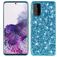 Mobigear Glitter Coque Samsung Galaxy S20 Coque arrière Rigide - Bleu