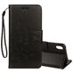 Mobigear Flowers Housse iPhone XR Etui Porte-Monnaie - Noir