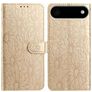 Mobigear Flowers Housse iPhone Air Etui Porte-Monnaie - Or