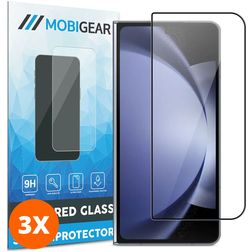 Mobigear Premium Samsung Galaxy Z Fold 6 Verre trempé Protection d'écran - Compatible Coque (Lot de 3)