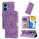 Mobigear Sunflower Housse HONOR X7 Etui Porte-Monnaie - Violet