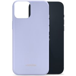 Mobilize Rubber Gelly Coque iPhone 14 Plus Coque arrière en TPU Souple - Pastel Purple
