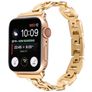 Mobigear Paris Bracelet Acier Apple Watch Fermeture boucle déployante - 42/41/40/38 mm - Or