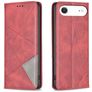 Mobigear Rhombus Slim Housse iPhone Air Etui - Rouge