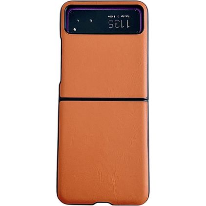 Mobigear Excellent Coque Motorola Razr 40 Coque arrière Rigide - Orange