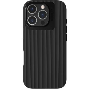 Nudient Bold Coque iPhone 16 Pro MagSafe Coque arrière Rigide - Noir
