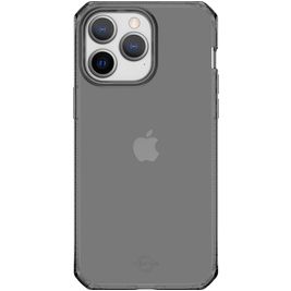 ITSkins SpectrumClear-R Coque iPhone 14 Pro Max Coque arrière en TPU Souple Anti-Chocs - Smoke