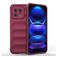 Mobigear Bumpy Coque Xiaomi 13 Coque arrière en TPU Souple - Bordeaux