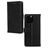Mobilize Wallet Housse iPhone 16 Pro Etui en Cuir Véritable Porte-Monnaie - Noir