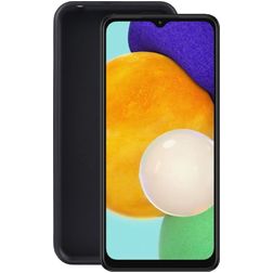 Mobigear Colors Coque Samsung Galaxy A04s Coque arrière en TPU Souple - Noir
