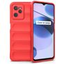 Mobigear Bumpy Coque Realme C35 Coque arrière en TPU Souple - Rouge