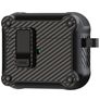 Mobigear Racing Clip Coque Apple AirPods 3 Coque Rigide - Noir