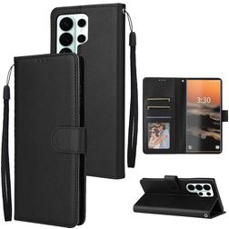 Mobigear Wallet Housse Samsung Galaxy S26 Ultra Etui Porte-Monnaie - Noir