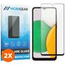 Mobigear Premium Samsung Galaxy A14 Verre trempé Protection d'écran - Compatible Coque - Noir (Lot de 2)
