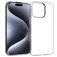 Mobigear Basics Coque Transparente iPhone 16 Pro Coque arrière en TPU Souple - Transparent