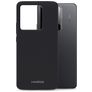 Mobilize Rubber Gelly Coque Realme GT 7T Coque arrière en TPU Souple - Noir