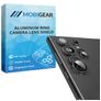 Mobigear Single Samsung Galaxy S24 Ultra Verre trempé Protection Objectif Caméra - Compatible Coque - Noir
