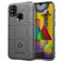 Mobigear Rugged Shield Coque Xiaomi Redmi 9C Coque arrière en TPU Souple Anti-Chocs - Gris