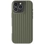 Nudient Bold Coque iPhone 16 Pro Max MagSafe Coque arrière Rigide - Olive Green