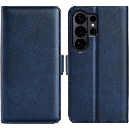 Mobigear Slim Magnet Housse Samsung Galaxy S26 Ultra Etui Porte-Monnaie - Bleu