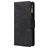 Mobigear Zipper Samsung Galaxy A51 Étui Portefeuille - Noir