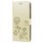 Mobigear Roses Housse Samsung Galaxy J6 Plus Etui Porte-Monnaie - Or