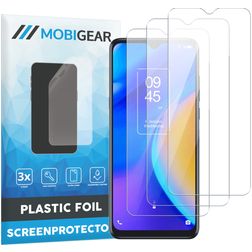 Mobigear TCL 20 SE Protection d'écran Film - Compatible coque (Lot de 3)