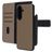 Mobiparts Samsung Galaxy A57 Coque Cuir véritable Étui 2en1 avec coque amovible Portefeuille - Taupe