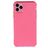 Mobigear Cushion Coque iPhone 12 Pro Max Coque arrière en TPU Souple Anti-Chocs - Magenta