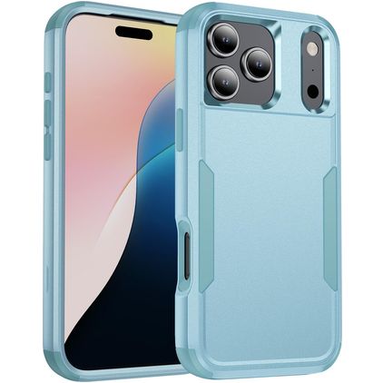 Mobigear Ultra Tough Coque iPhone 17 Pro Max Coque arrière Rigide Anti-Chocs - Vert