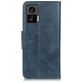 Mobigear Classy Housse Motorola Edge 30 Neo Etui Porte-Monnaie - Bleu