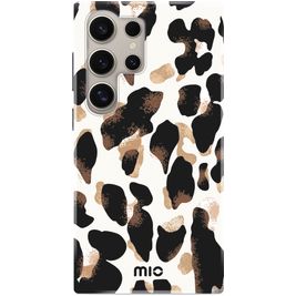 MIO Coque Samsung Galaxy S24 Ultra MagSafe Coque arrière Rigide - Leopard