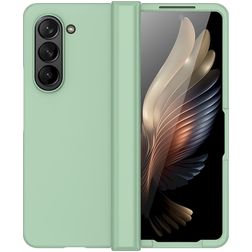 Mobigear Colors Coque Samsung Galaxy Z Fold 5 Coque arrière en TPU Souple - Menthe