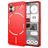Mobigear Brushed Slim Coque Nothing Phone (2) Coque arrière en TPU Souple - Rouge