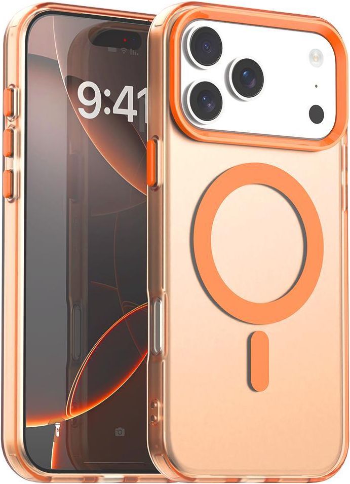 Coque Magnétique IPhone 17 Pro 2025 - Étui Flip Cuir Avec Support 360°, Compatible MagSafe Et Protection Renforcée