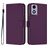 Mobigear Urban Wallet Motorola Moto G04 Étui Portefeuille - Violet