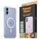 PanzerGlass Clear Coque Transparente iPhone 16 Plus MagSafe Coque arrière Rigide Anti-Chocs - Transparent