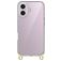 Mobigear Bungy iPhone 16 Plastique rigide Coque arrière - Or