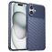 Mobigear Groove Coque iPhone 16 Plus Coque arrière en TPU Souple - Bleu