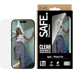 SAFE by PanzerGlass Ultra-Wide-Fit iPhone 17 Pro Verre trempé Protection d'écran - Compatible Coque