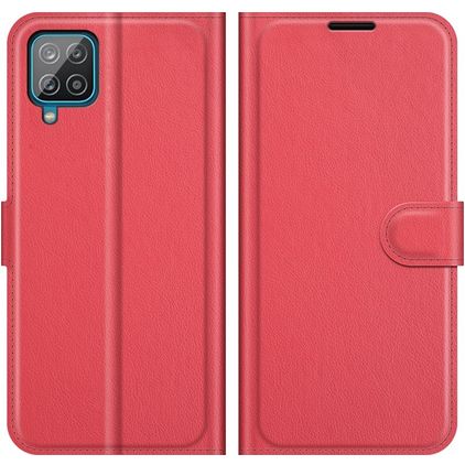 Mobigear Classic Housse Samsung Galaxy A22 4G Etui Porte-Monnaie - Rouge