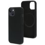 Mobiparts Coque iPhone 13 MagSafe Coque arrière en Silicone - Noir