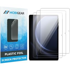 Mobigear Samsung Galaxy Tab S9 FE Plus Protection d'écran Film - Compatible Coque (Lot de 3)