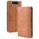 Mobigear Sensation Housse Samsung Galaxy A80 Etui Porte-Monnaie - Cognac