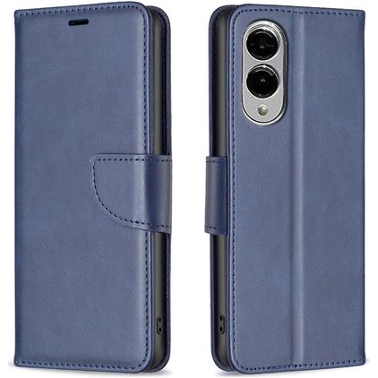 Mobigear Excellent Housse Samsung Galaxy S25 Edge Etui Porte-Monnaie - Bleu