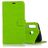 Mobigear Wallet Housse Samsung Galaxy A40 Etui Porte-Monnaie - Vert